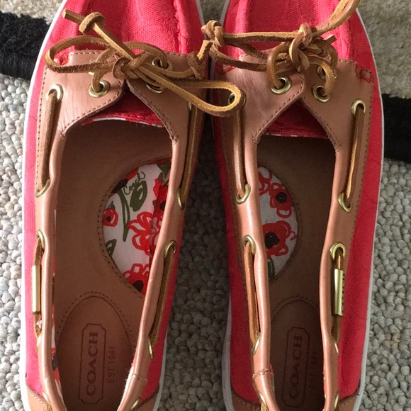 Coach boat shoes - 8 - Picture 2 of 5